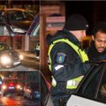 Sostinės pareigūnai naktį nubaudė prieš eismą važiavusią merginą bei neblaivų užsienietį