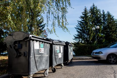 Panevėžyje įrenginėjamos požeminių komunalinių atliekų surinkimo konteinerių aikštelės