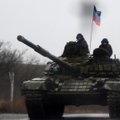 Lūžis: prorusiški separatistai atitraukia ginkluotę