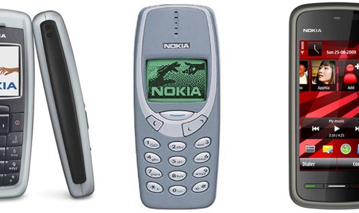 Nokia 2600, Nokia 3310, Nokia 5230