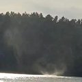 Sūkurys virš Pailgių ežero