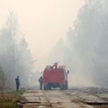Rusijos Sibire didelis miško gaisras kelia pavojų elektrinei