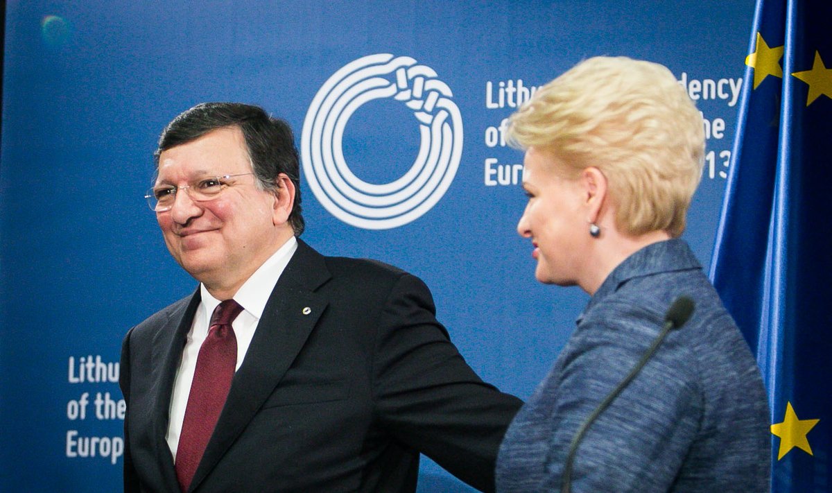 Jose Manuelis Barroso ir Dalia Grybauskaitė