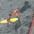 Naktį atviroje jūroje praleidęs japonas banglentininkas išgelbėtas už 6 km nuo Australijos krantų