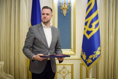 G. Landsbergis apdovanotas Ukrainos valstybiniu ordinu: tai diplomatinės tarnybos ir valstybės darbo įvertinimas