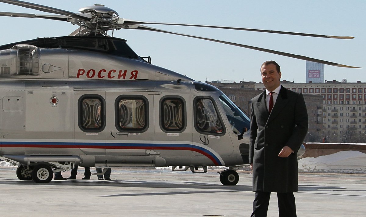 D.Medvedevo sraigtasparnis