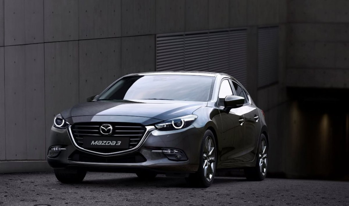 Naujasis motoras iš pradžių bus montuojamas "Mazda3" automobilyje