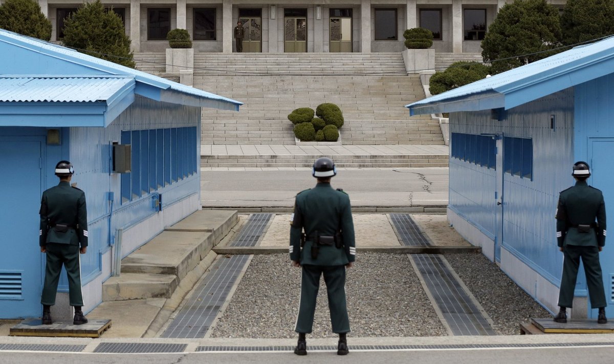 Pietų Korėjos pasienis su Šiaurės Korėja
