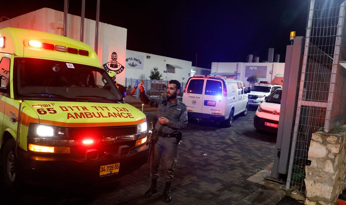 Jeruzalėje palestinietis subadė keturis policininkus