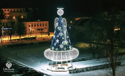 Širvintų kalėdinė eglė 2017 m.