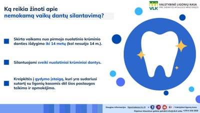 Apie vaikų dantų silantavimą