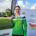 Sidabro medalį Europos jaunimo čempionate iškovojusi Adomaitytė: tai – šviesuliukas už senelį