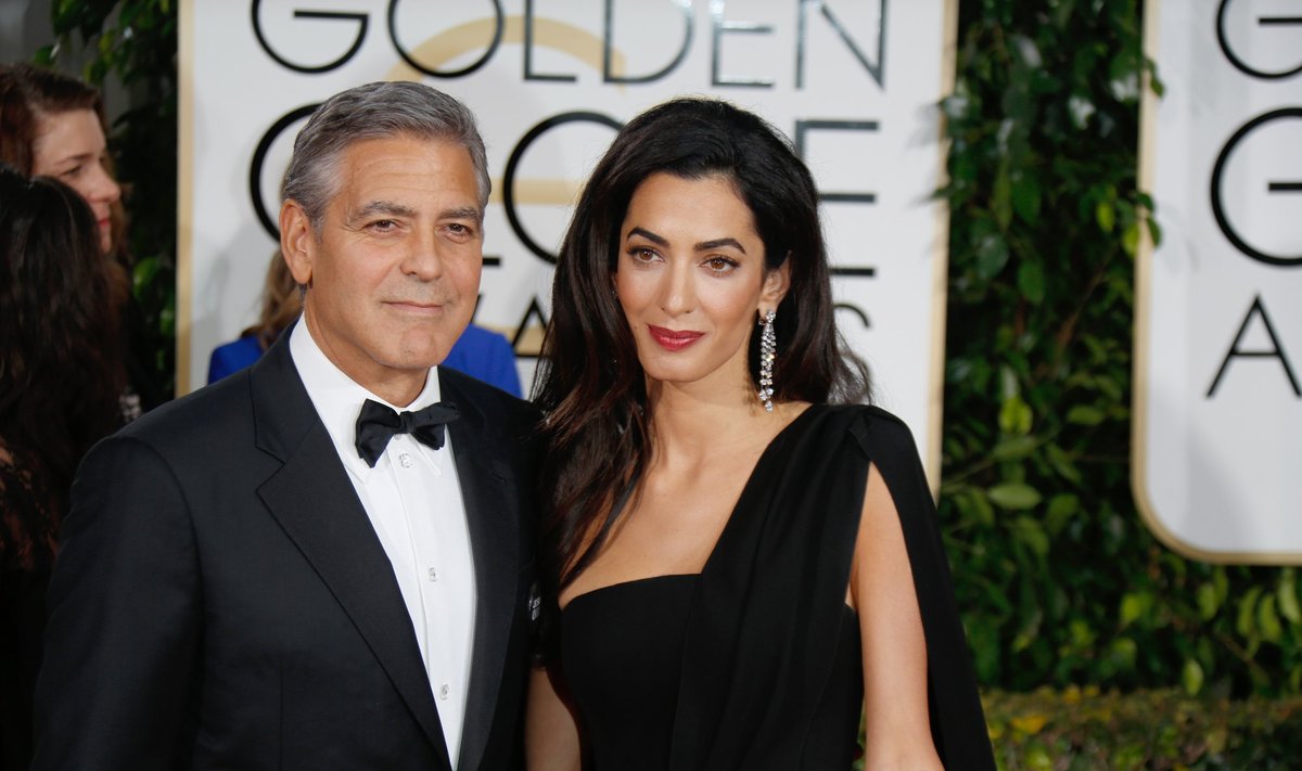 G. Clooney ir A. Alamuddin