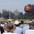 Aviacijos šou Anglijoje baigėsi tragiškai: sudužus naikintuvui žuvo 7 žmonės