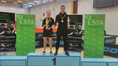 Paaiškėjo Lietuvos stalo teniso čempionai