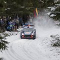WRC: vėl avariją patyręs T. Neuville Švedijos ralyje prarado lyderio poziciją