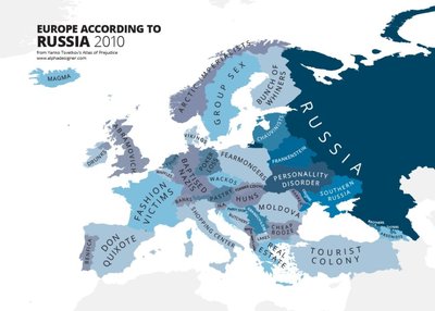 Stereotipai: Europa pagal rusus // Alphadesigner nuotr.