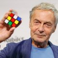 Rubiko kubo išradėjas Paryžiuje stebėjo šio galvosūkio pasaulio čempionatą