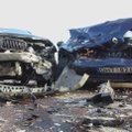 В Клайпеде столкнулись три автомобиля