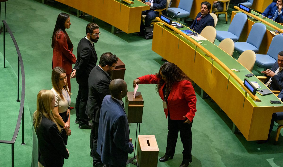 Balsavimas Jungtinių Tautų Generalinėje Asamblėjoje