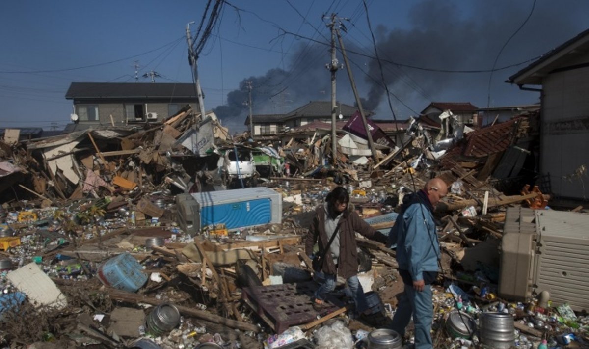 Japonija po žemės drebėjimo