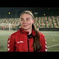 Lietuvos moterų futbolo rinktinė tikisi iškovoti pirmuosius taškus