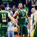 Lietuvos rinktinė atkakliose rungtynėse išvargo pergalę prieš suomius