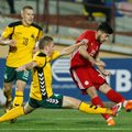 Nedraugiškas sutriuškinimas: Lietuvos futbolo rinktinę per kėlinį sutalžė gruzinai