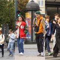 Sostinę užplūdęs jaunimas išėjo į gatves: rugsėjo 1-osios šventei rinkosi labai skirtingus įvaizdžius