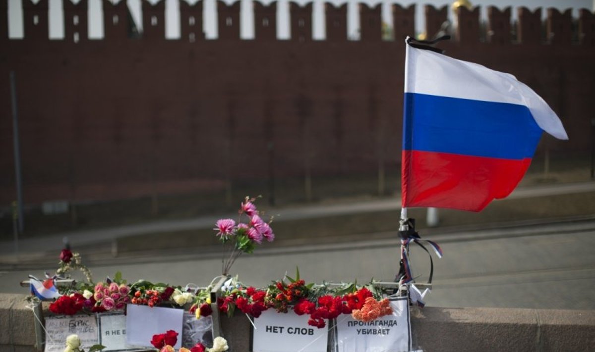 Maskvoje likviduotas memorialas B. Nemcovui