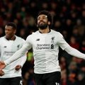 „Liverpool“ triuškino varžovus, Salah susilygino su klubo legenda