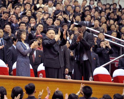 Dennisas Rodmanas, Kim Jong Unas