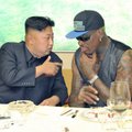 Pirmoji Rodmano akistata su Korėjos lyderiu: degtine aplaistyta karaokė, karštos dainininkės ir raketos