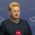 Grybauskaitė perspėja valdžią dėl laukiančių geopolitinių ekonominių iššūkių