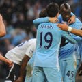 „Man City“ išplėšė dramatišką pergalę prieš „Tottenham“, „Man Utd“ palaužė „Arsenal“