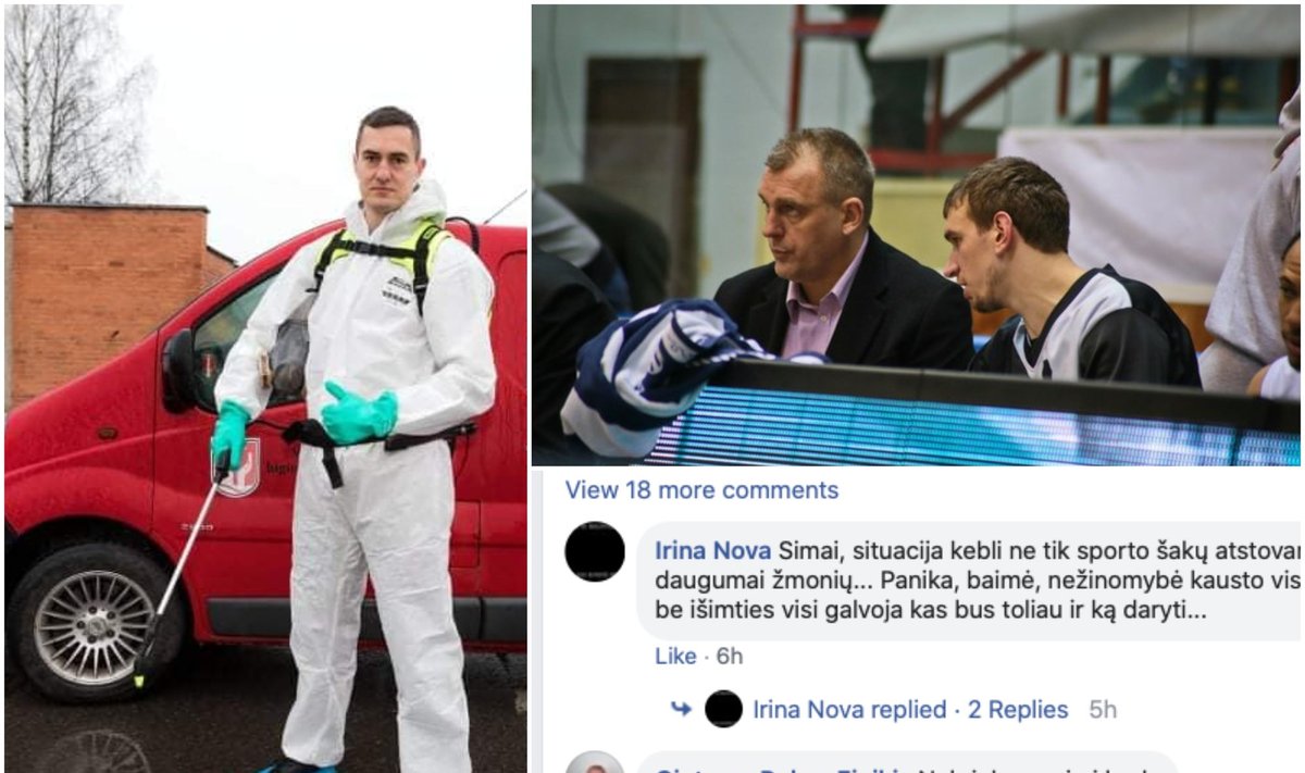 Simas Galdikas (kairėje), Gintaras Einikis (Foto: Facebook)