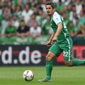 Vokietijos „Bundeslygos“ dvikovoje dėl vietos elite „Werder“ klubas sutriuškino „Stuttgart“ ekipą