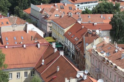 Vilniaus senamiestis iš viršaus