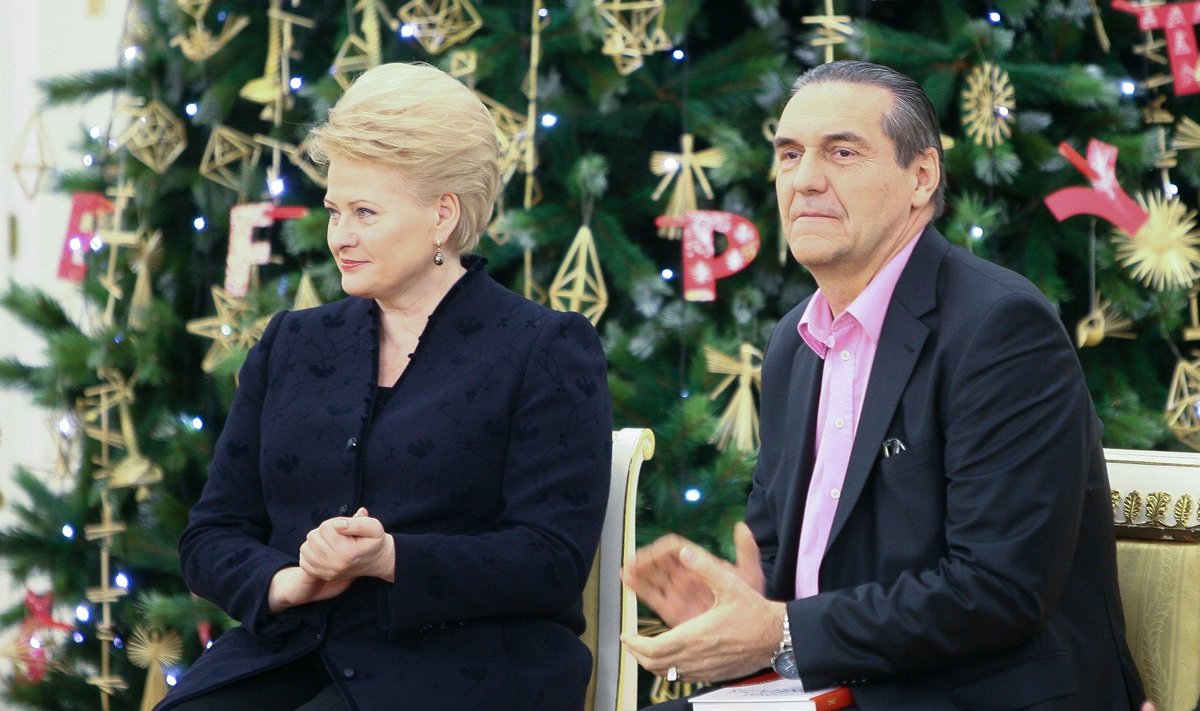 D. Grybauskaitė ir A. Kaušpėdas