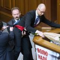 Ukrainos parlamentas svarsto dėl A. Jaceniuko atsistatydinimo