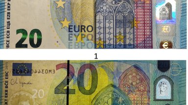 В прошлом году в Литве изъяли из обращения 1289 единиц фальшивых евро