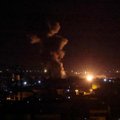 Izraelio kariuomenė aviacijos smūgiais atsakė į raketos paleidimą iš Gazos Ruožo