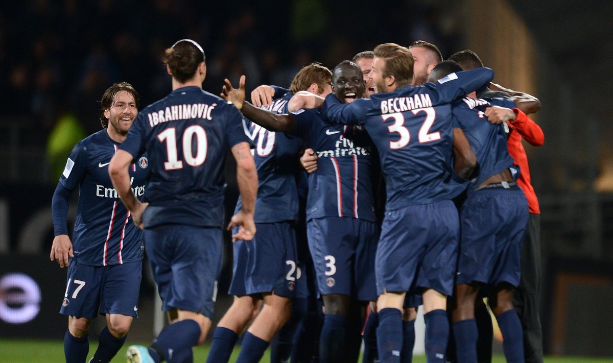 PSG klubas tapo Prancūzijos futbolo čempionu