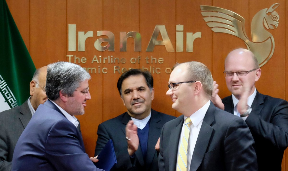 Iranas pirks „Boeing“ orlaivius