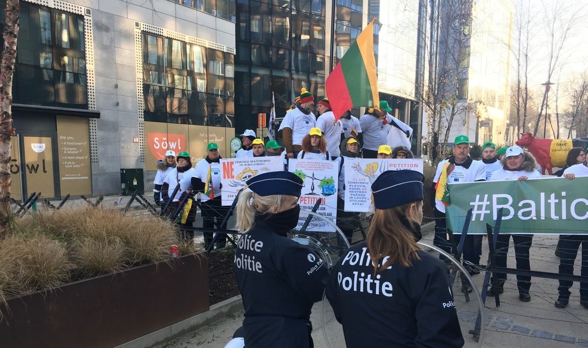 Ūkininkų protestas Briuselyje, Lietuvos žemės ūkio taryba