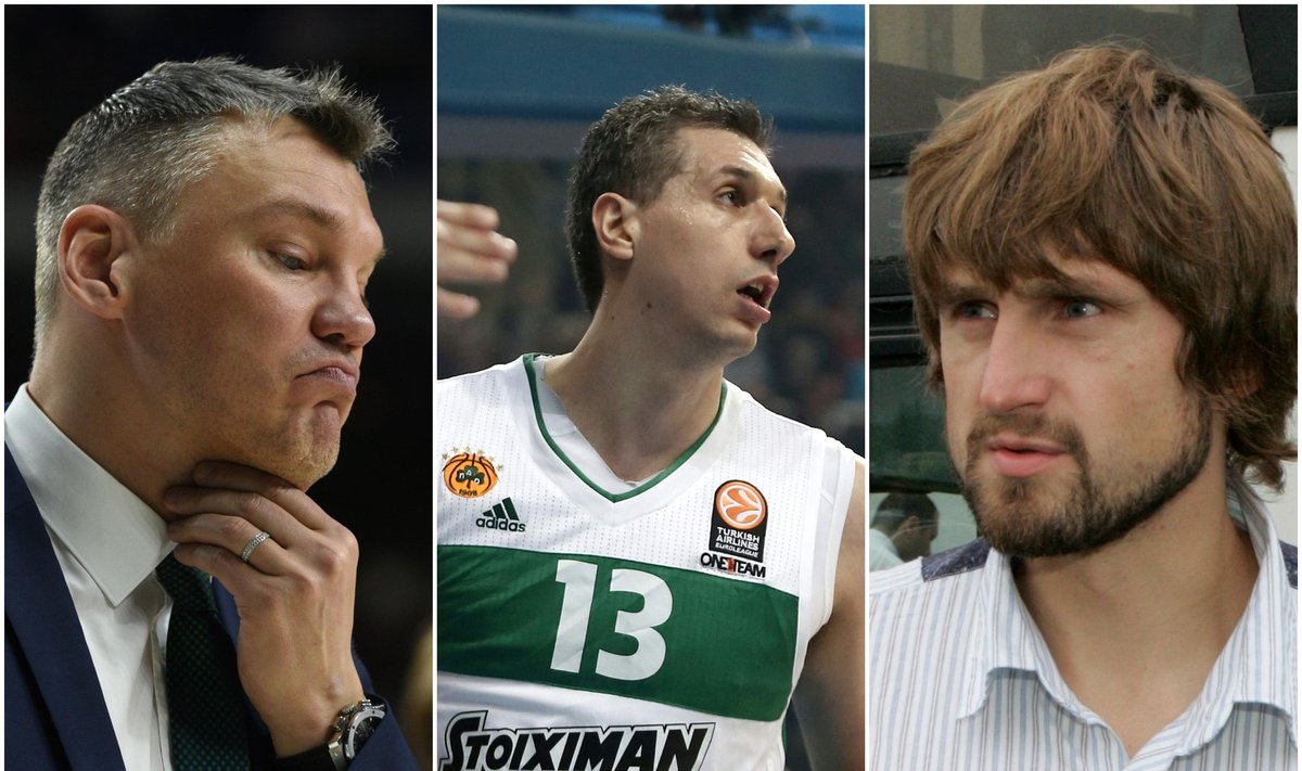 Šarūnas Jasikevičius, Dimitris Diamantidis, Arvydas Macijauskas