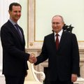 Sirijos lyderis susitiko su Putinu, kai šalies gyventojai mini 12-ąsias nuslopintų demokratinių protestų metines