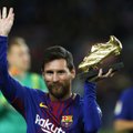 „Barcelona“ ir „Auksinį batelį“ atsiėmęs Messi šventė lengvą pergalę