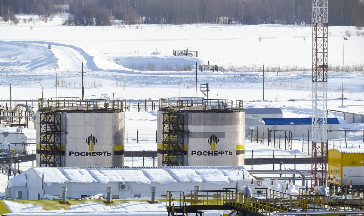 „Rosneft“ Naftos gavybos įrenginiai