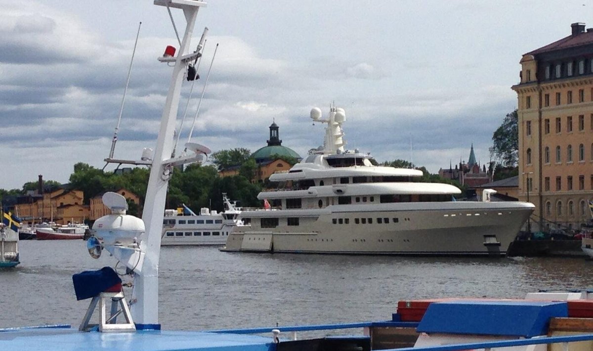 Aleksandro Mamuto jachta „Kibo" Stokholme